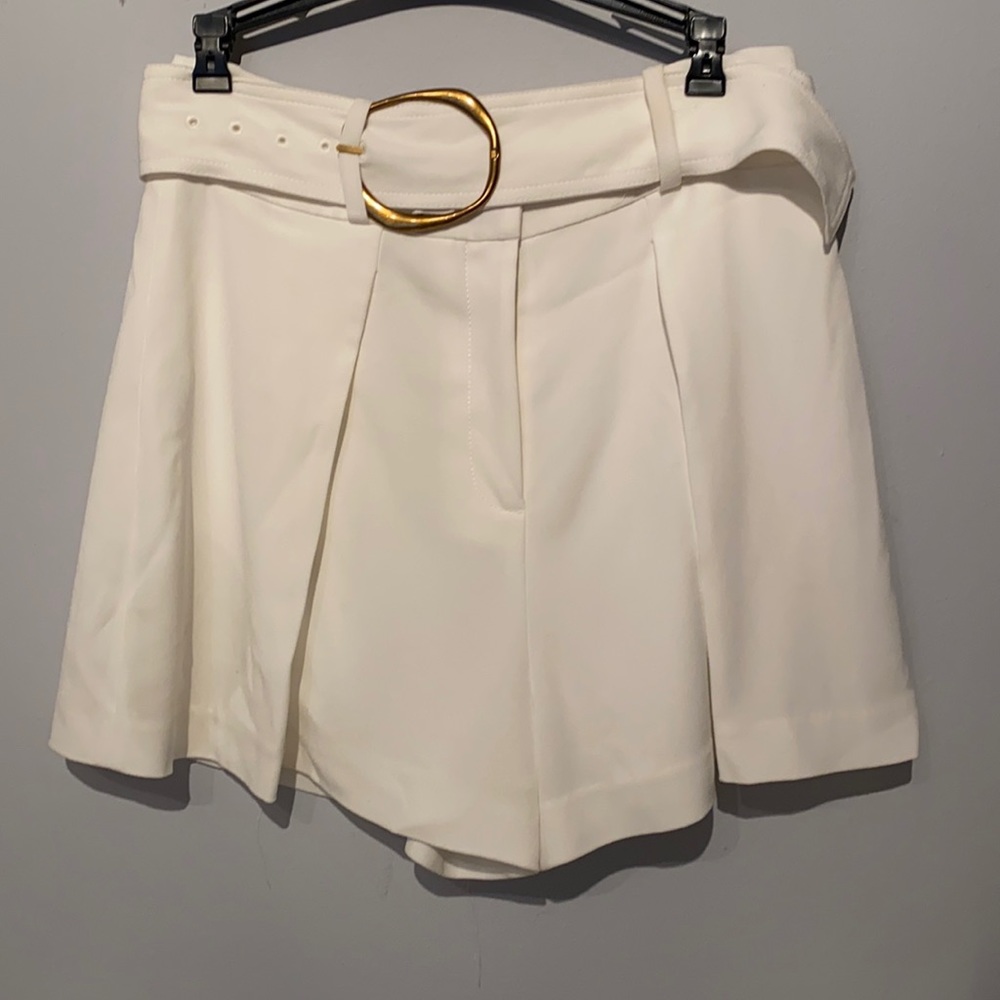 Derek Lam 10 Crosby White Shorts